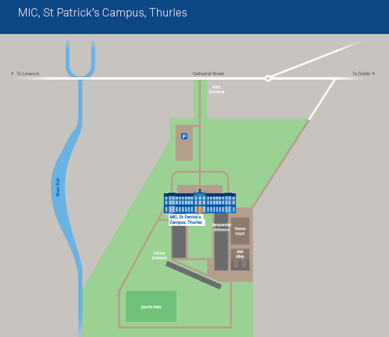 Thurles map