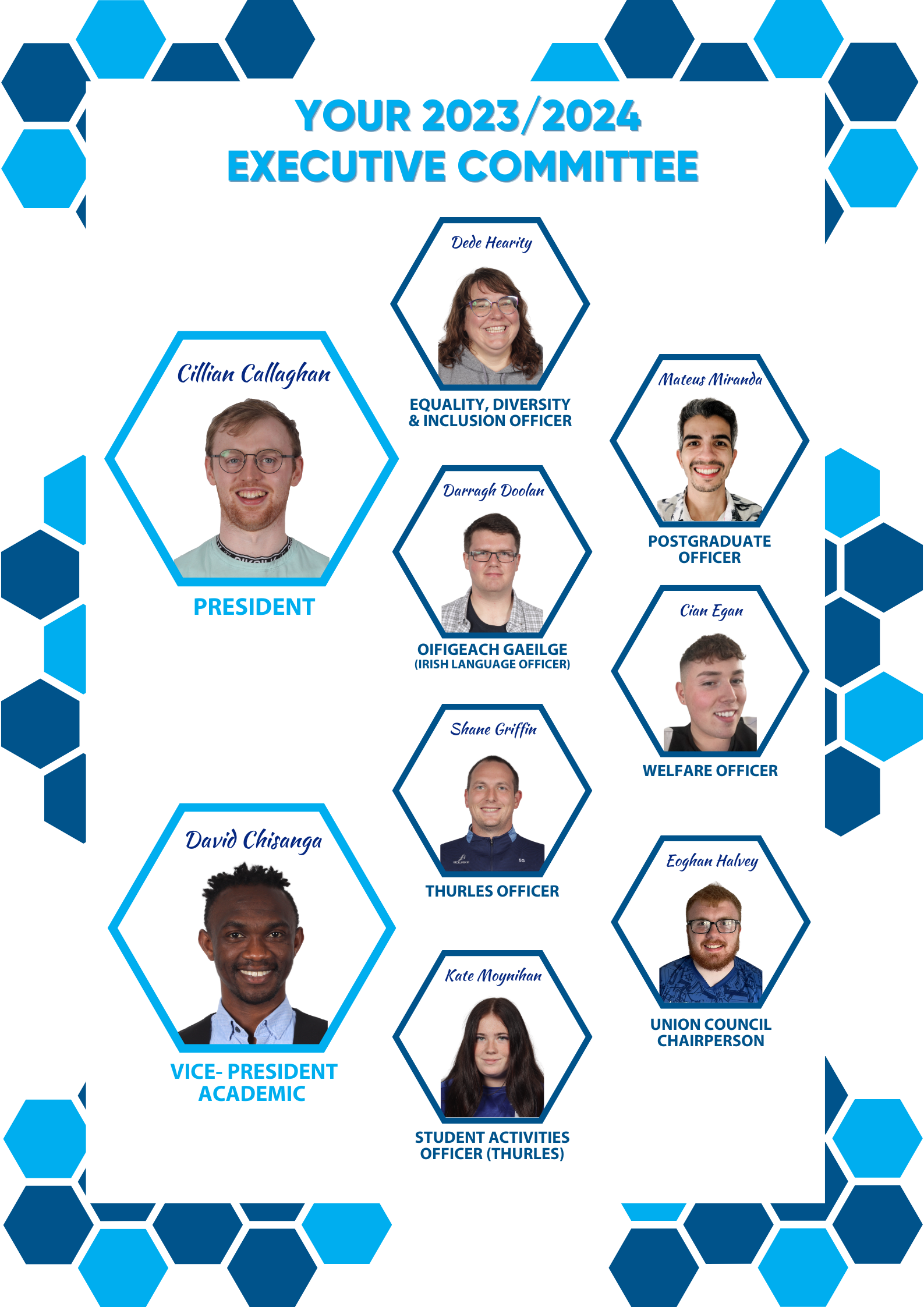 Copy of Meet Your Student Officers Instagram Post Square Poster Portrait