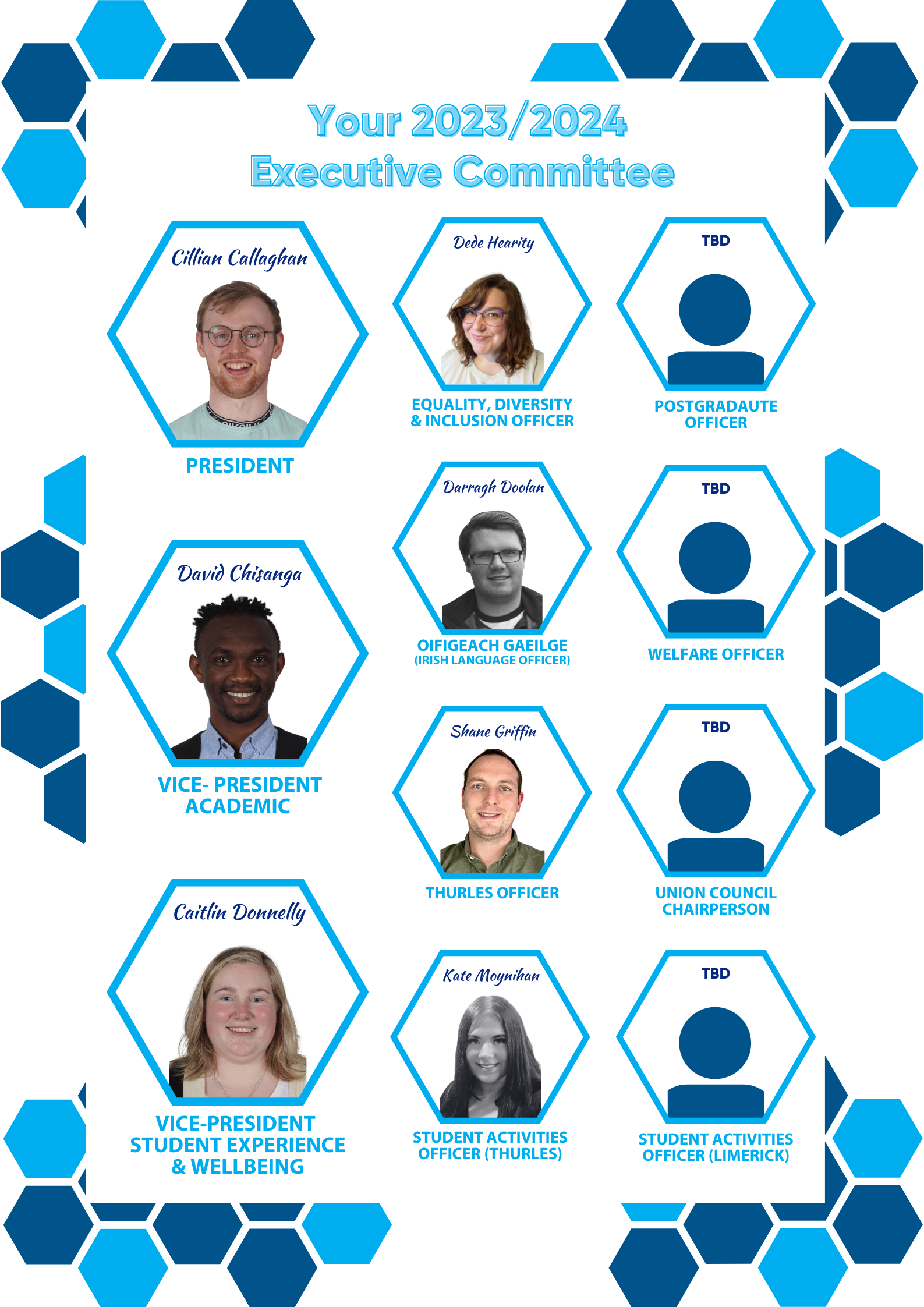 Copy of Meet Your Student Officers Instagram Post Square Poster Portrait